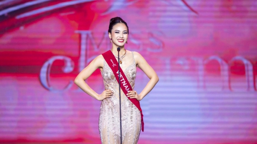 Vietnamese beauty wins second runner-up title at Miss Charm 2024